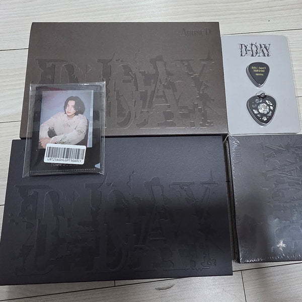 [BUNJANG] BTS Suga D-DAY Album & Other Pic MD Bundle Set / 방탄소년단 BTS 슈가 D-DAY 앨범 및 기타피크 MD