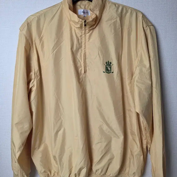 [BUNJANG] Fila Men's Golf Yellow Half Zip Windbreaker / (105) 필라  남성골프 옐로우 하프집업 바람막이