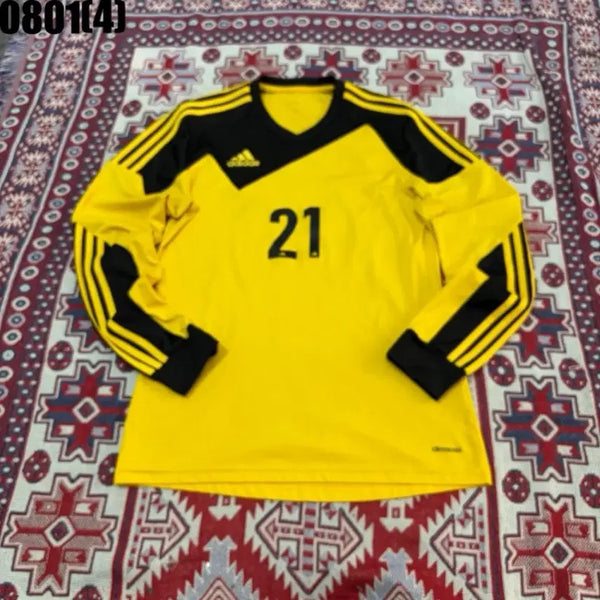[BUNJANG] Adidas 21 Long Sleeve Jersey Yellow / 아디다스 21번 롱슬리브 져지 옐로우