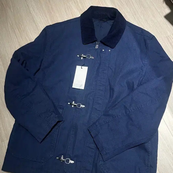 [BUNJANG] Zara Fireman Jacket Dark Navy XL / 자라 파이어맨 자켓 다크네이비 새상품 XL