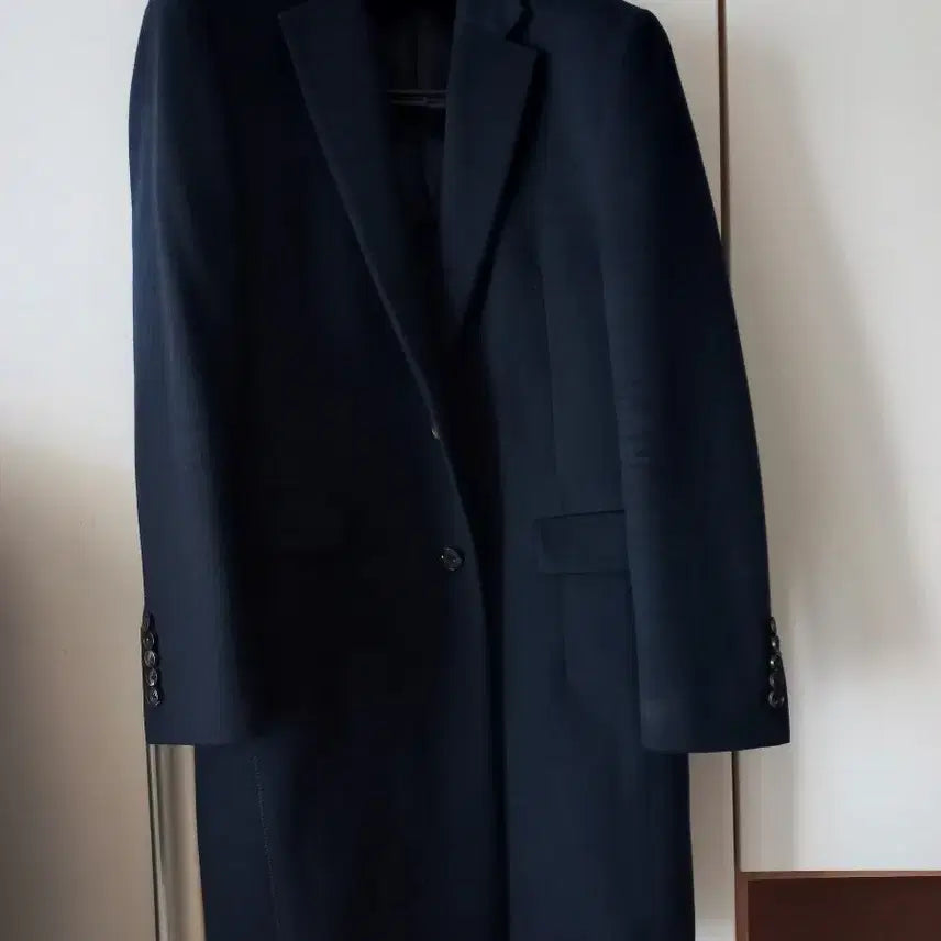 [BUNJANG] Ziozia Chester Coat Navy / 지오송지오 체스터코트 네이비
