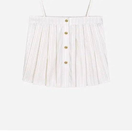 [BUNJANG] The Loran Mabel Blouse Beige Stripe Size M / 더로랑 메이블라우스 베이지스트라이프 m사이즈 메종설레