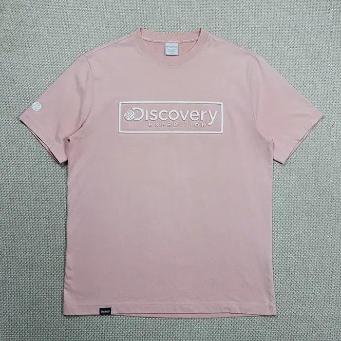 [BUNJANG] Discovery Round Short Sleeve T-Shirt Size 100 / (정품) 디스커버리 라운드 반팔티 (100)