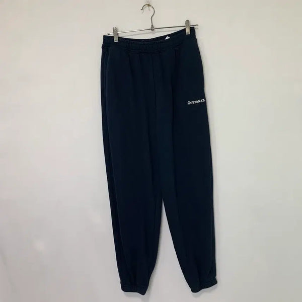 [BUNJANG] Covernat Training Banding Baggy Jogger Wide Cotton Pants Navy Unisex M / 커버낫 트레이닝 밴딩 배기 조거 와이드 코튼 팬츠 네이비 남녀공용 M