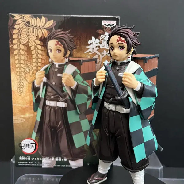 [BUNJANG] Demon Slayer Tanjiro Kamado Bond of Brotherhood Figure (Unsealed) / 개봉품 귀멸의칼날 탄지로 피규어 탄지로 유대의장 피규어
