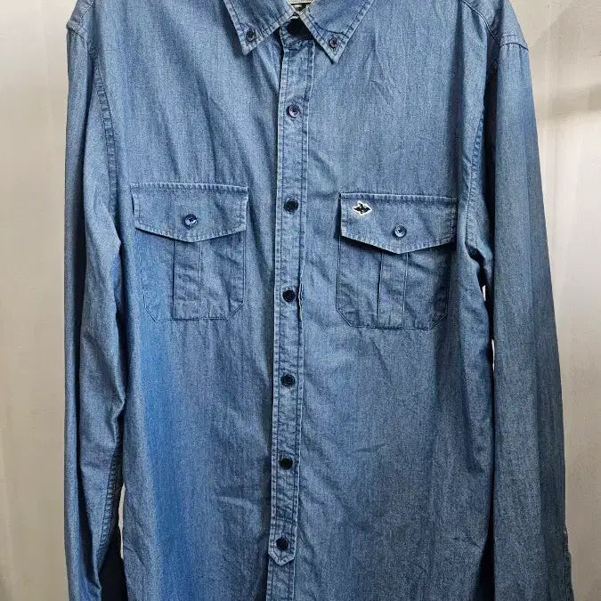 [BUNJANG] Pearly Gates Denim Shirt Size 105 / PEARLY GATES 데님 셔츠 105