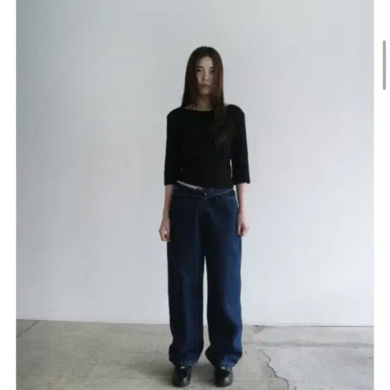 [BUNJANG] After Monday Quarter Boat-Neck Tee (6 Colors) / 애프터먼데이 quarter boat-neck tee (6c)