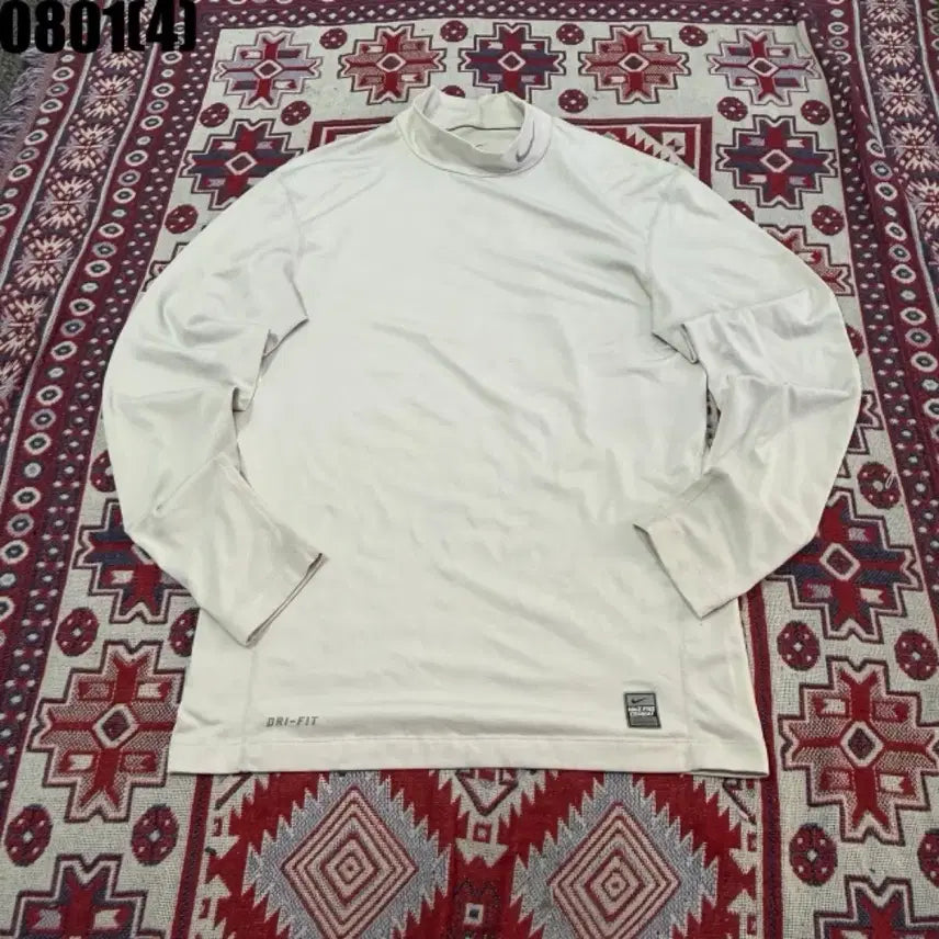 [BUNJANG] Nike Dri-FIT Long Sleeve T-Shirt White / 나이키 드라이핏 긴팔 티셔츠 화이트