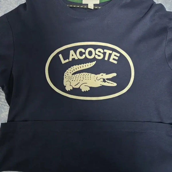 [BUNJANG] Lacoste Short Sleeve T-Shirt Navy / 라코스테 반팔티셔츠