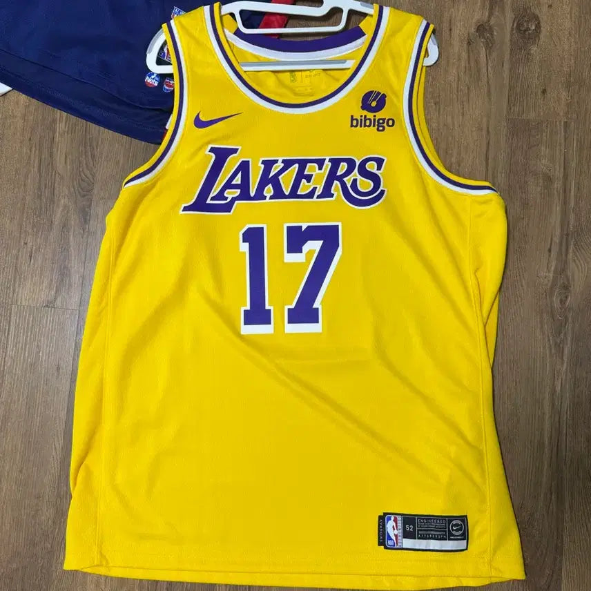 [BUNJANG] Los Angeles Lakers Dennis Schroder Size 52 Jersey / La 레이커스 데니스 슈뢰더 52사이즈