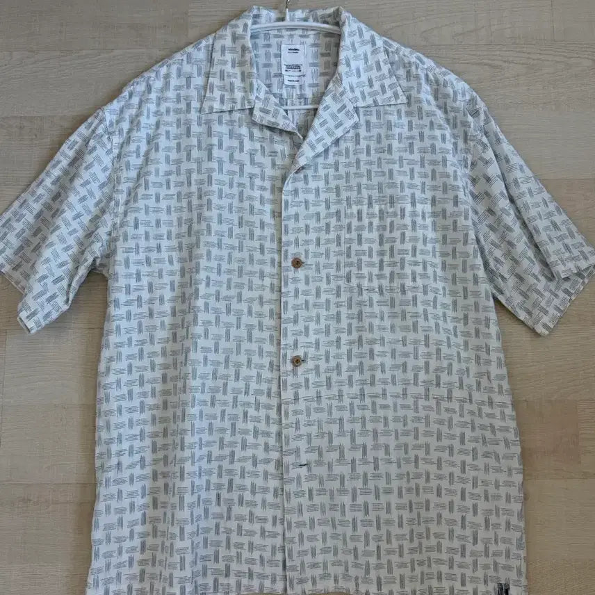 [BUNJANG] Biz Beam 23ss Wallis Kasuri Shirt / 비즈빔 23ss 왈리스 카스리 셔츠