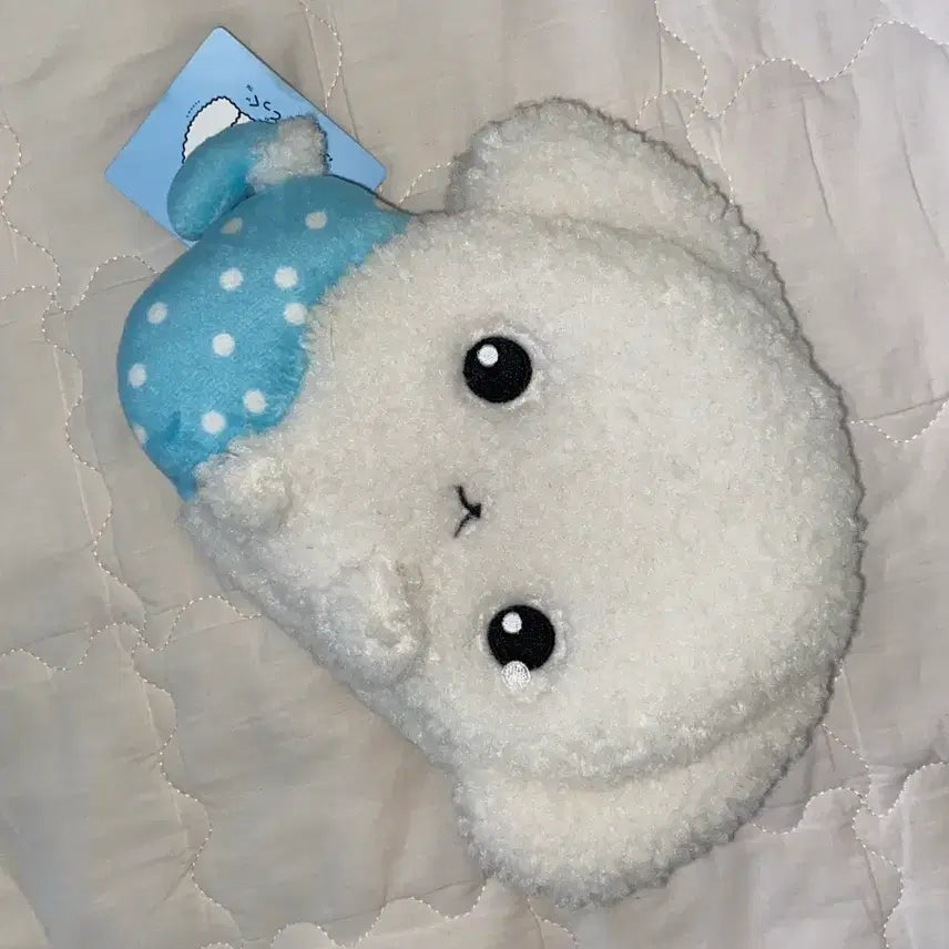 [BUNJANG] Sanrio BrooBroo Dog Zipper Pouch - Classic Retro Cosmetic Bag / 부루부루도그 잠옷 지퍼 파우치 산엑스 산리오 고전 레트로 화장품