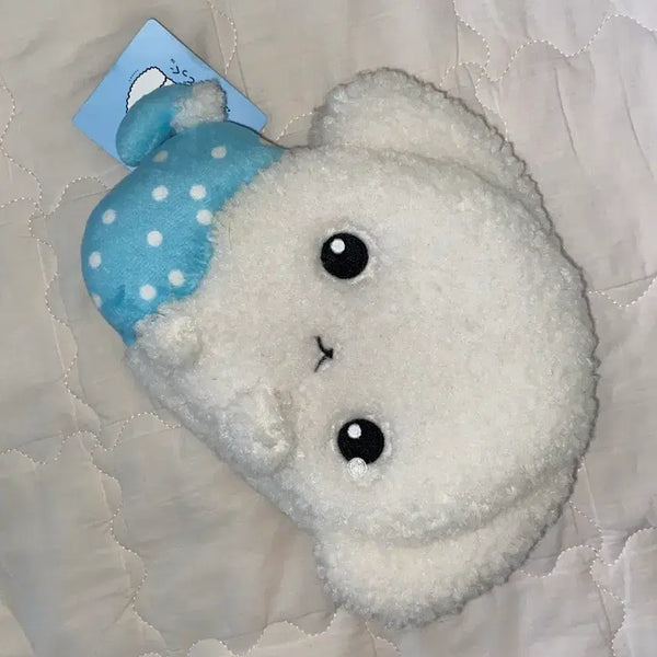 [BUNJANG] Sanrio BrooBroo Dog Zipper Pouch - Classic Retro Cosmetic Bag / 부루부루도그 잠옷 지퍼 파우치 산엑스 산리오 고전 레트로 화장품