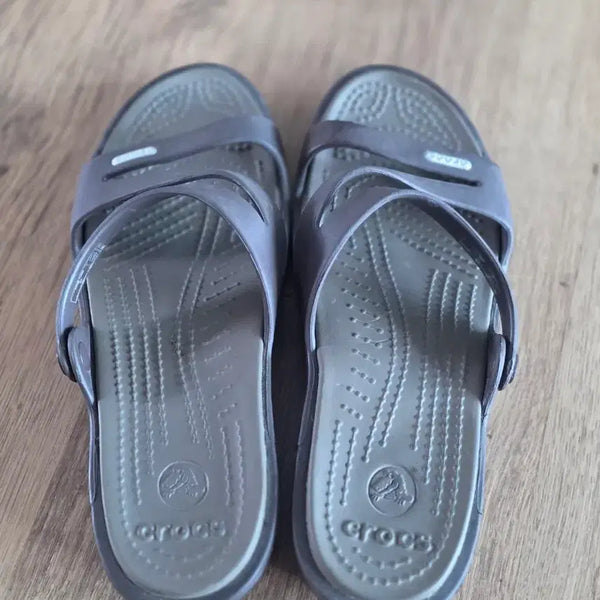 [BUNJANG] Crocs Brown Sandals / 크록스 샌들 브리운