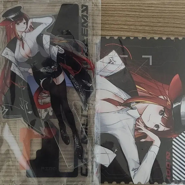 [BUNJANG] Stellive AkaneRize Acrylic Stand & Postcard Set / 스텔라이브 아카네리제 아크릴 스탠드,엽서
