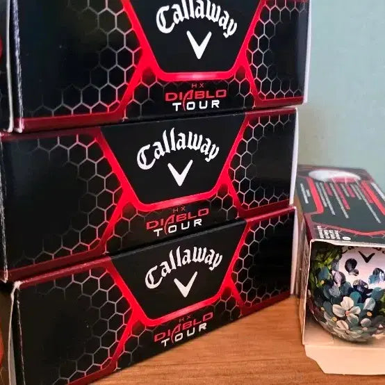 [BUNJANG] Callaway HX Diablo Tour Custom Art Golf Balls (Set of 12) / 캘러웨이 HX 디아블로 투어 수제 아트 골프공(선물용으로 적합)
