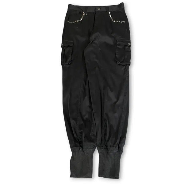 [BUNJANG] Vintage Studded Jogger Cargo Pants (M) / JPN 빈티지 스터드 조거 카고 팬츠 M