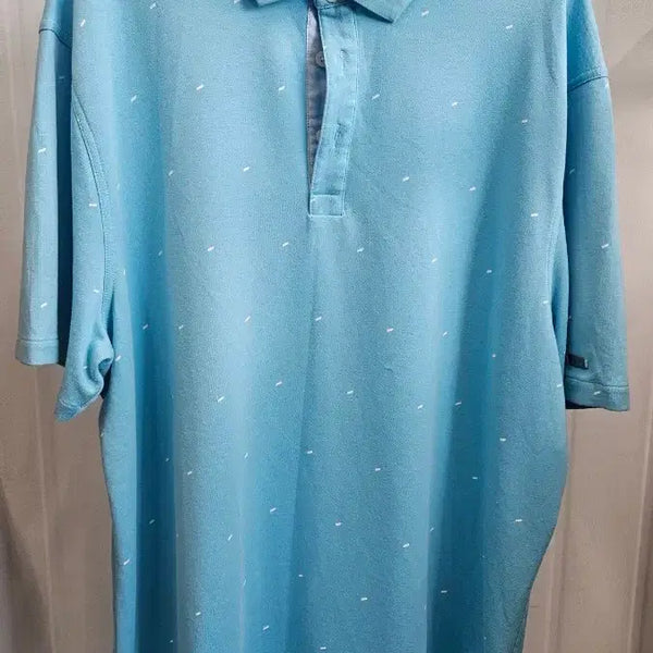 [BUNJANG] Nike Golf Polo Shirt XXL Sky Blue / 나이키 골프 카라티 XXL 하늘색 110