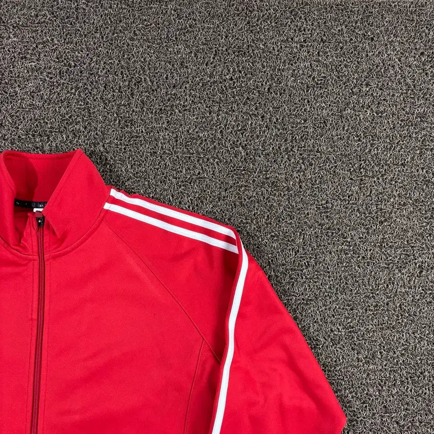 [BUNJANG] Adidas Trefoil Track Jacket Red / 아디다스 트레포일 레드 삼선 져지