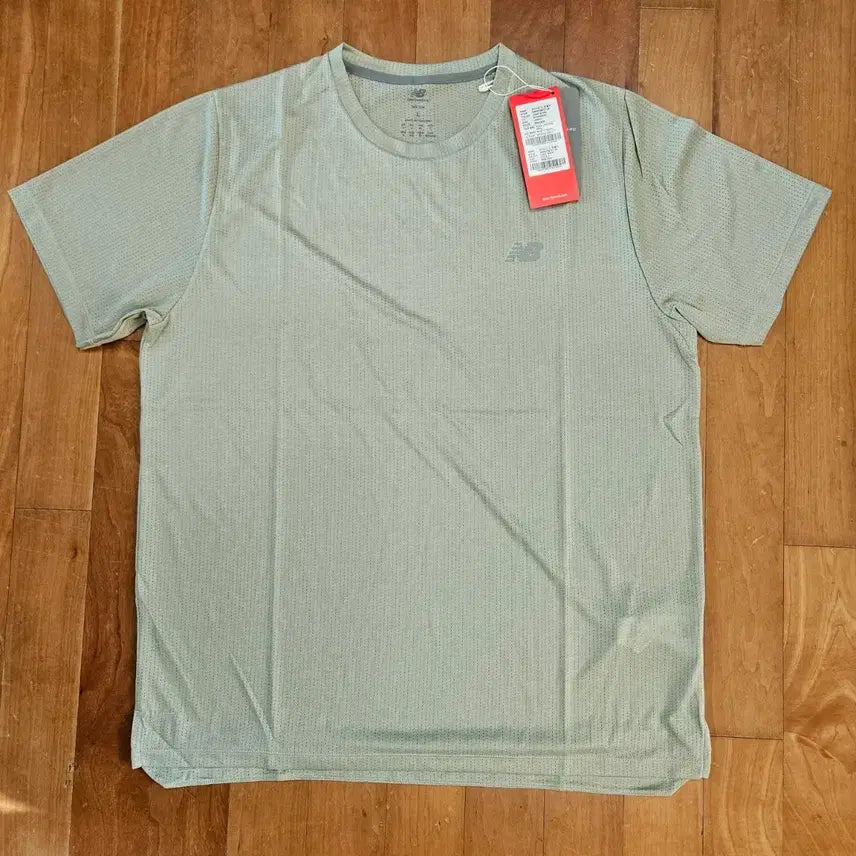 [BUNJANG] New Balance Running T-Shirt - Light Khaki (XL) / 뉴발란스 러닝 티셔츠 반팔 라이트카키