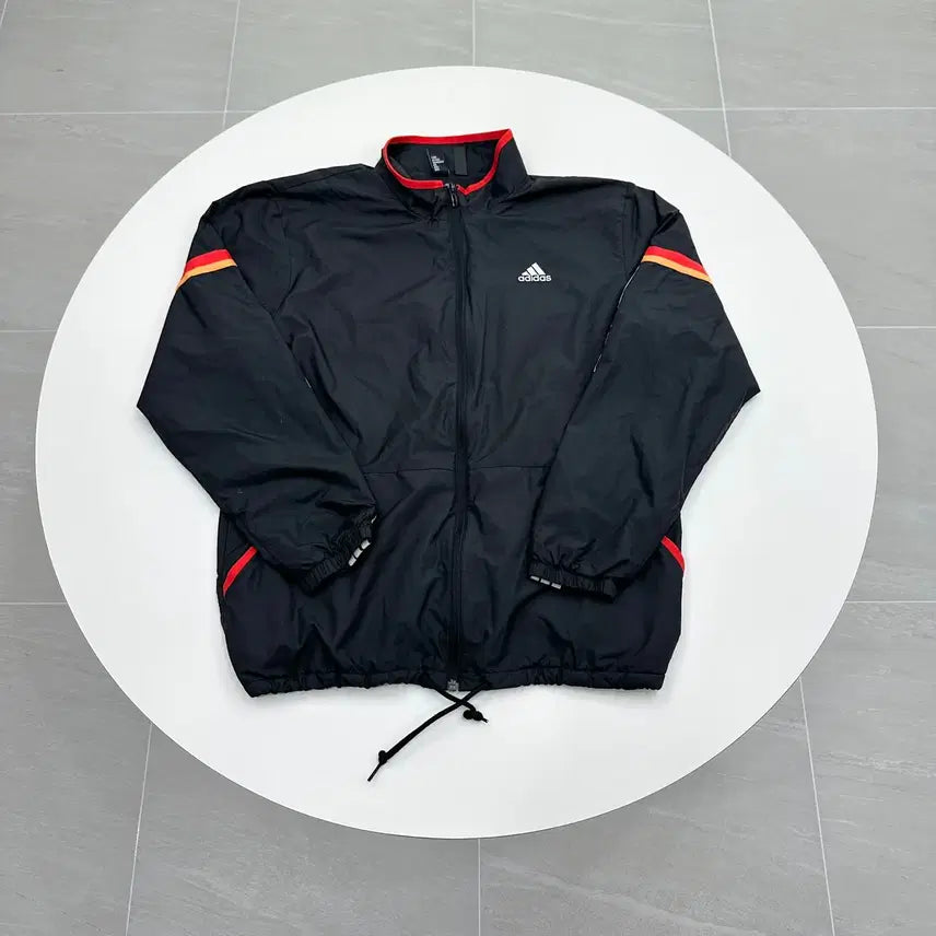 [BUNJANG] Adidas Essentials Germany Football Windbreaker Jacket L / 아디다스 에센셜 독일 축구 바람막이 자켓 L 100