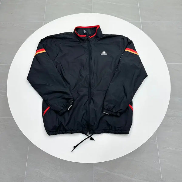 [BUNJANG] Adidas Essentials Germany Football Windbreaker Jacket L / 아디다스 에센셜 독일 축구 바람막이 자켓 L 100