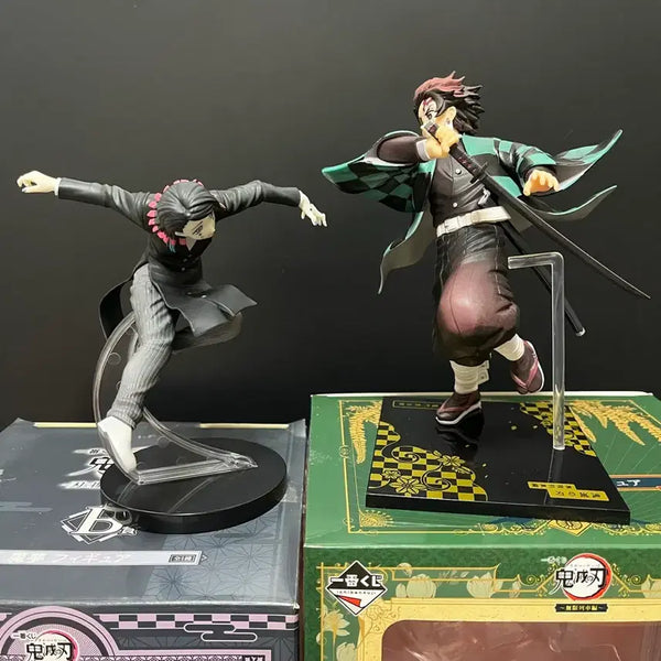 [BUNJANG] Demon Slayer Tanjiro & Enmu B Prize Figure Bundle Set / 일괄판매 귀멸의 칼날 피규어 탄지로B상 엔무 B상 귀멸의칼날 무한열차