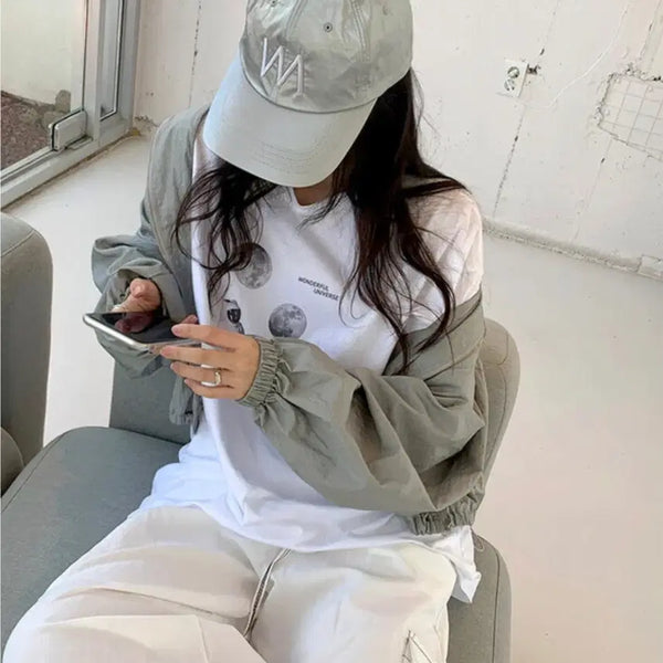 [BUNJANG] VANISHMENT VM Logo Ball Cap Silver / VM 볼캡 실버 VANISHMENT