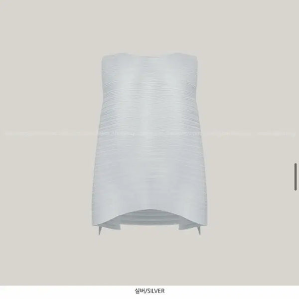 [BUNJANG] Jade Mong Pleated Set Silver / 제이드몽 플리츠 세트 실버