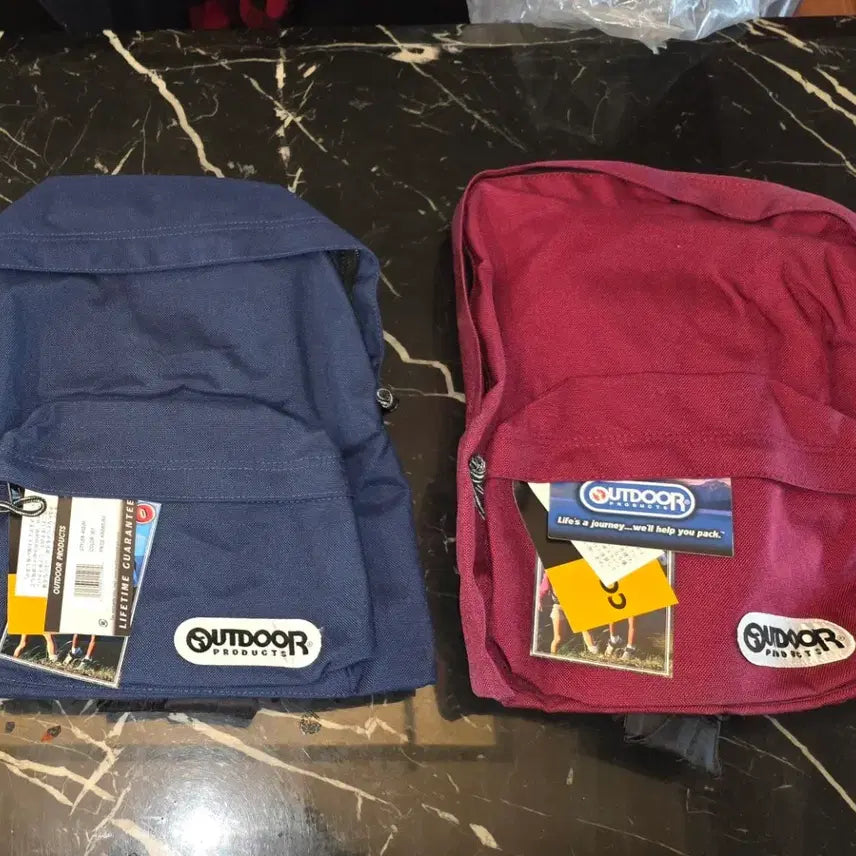 [BUNJANG] Outdoor Backpack / [신품]OUTDOOR(*아웃도어) 백팩 2종 판매합니다.