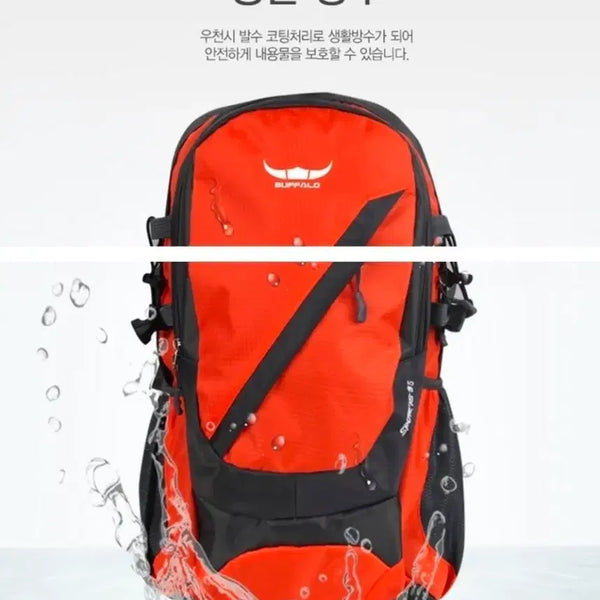 [BUNJANG] Buffalo BFL Rubel Hiking Backpack 35L Orange / 버팔로_ BFL 루벨 등산 배낭 35L