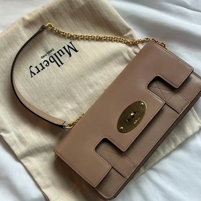 [BUNJANG] Mulberry 23SS Old Money Bayswater Clutch Shoulder Bag / 멀버리 23ss 올드머니 베이스워터 클러치 숄더백