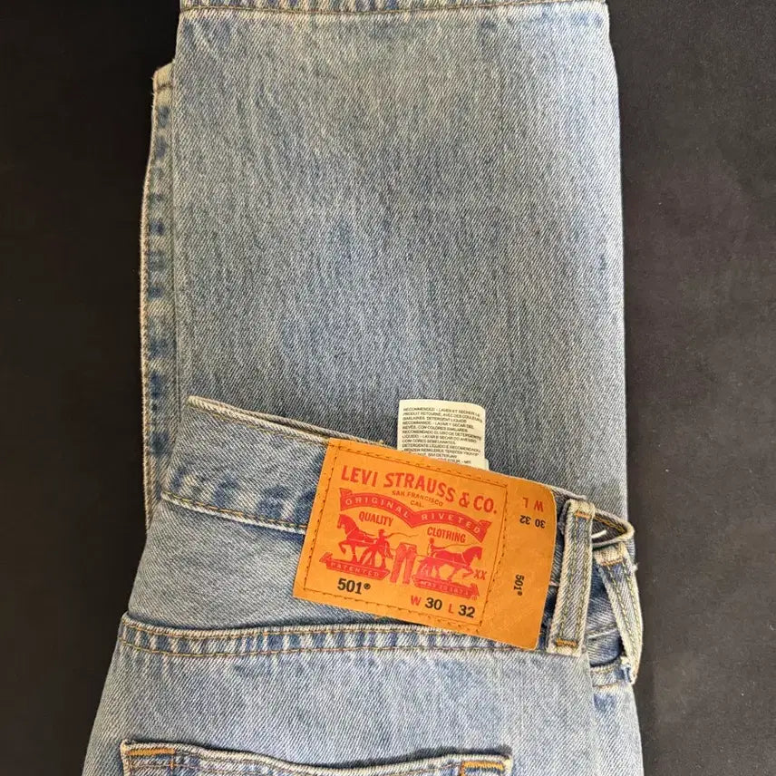 [BUNJANG] Levi's 501 Light Wash Denim Jeans / 리바이스 501 연청 데님