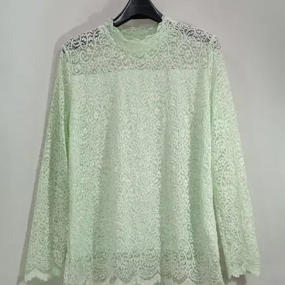 [BUNJANG] Kim Chang Sook Lace Spandex Blouse / 김창숙  레이스 스판 블라우스