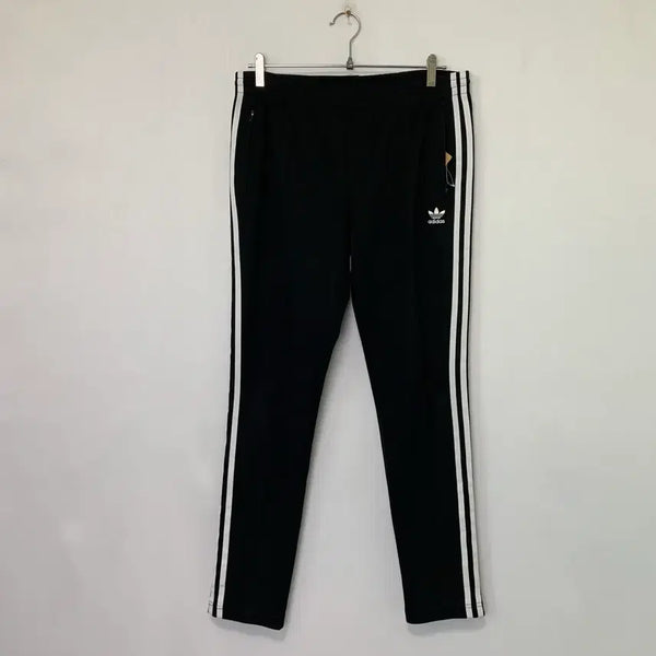 [BUNJANG] Adidas Banding Three-Stripes Training Track Top Jersey Pants Slim Fit Black M / 아디다스 밴딩 삼선 트레이닝 바지 트랙탑 져지 팬츠 슬림핏 블랙 M