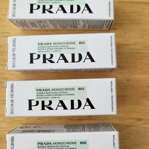 [BUNJANG] Prada Monochrome Lip Color (B01, B02, B03, B06) / 프라다 모노크롬 립컬러 B01/B02/B03/B06