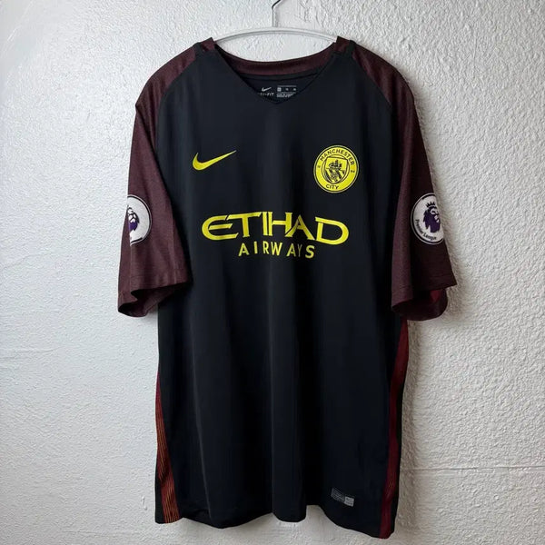 [BUNJANG] Nike Manchester City 16-17 Away Kevin De Bruyne Jersey / 나이키 맨시티 16-17 어웨이 케빈 더 브라위너 마킹 유니폼