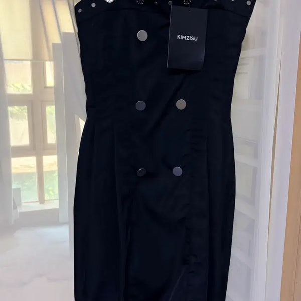 [BUNJANG] KIMZISU Black Midi Dress / 킴지수  블랙 원피스 KIMZISU