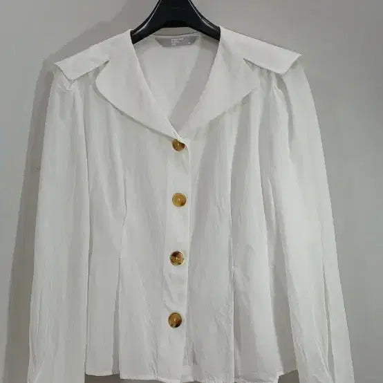 [BUNJANG] 8seconds White Shirt Blouse (M) / 8세컨즈 화이트 셔츠 블라우스