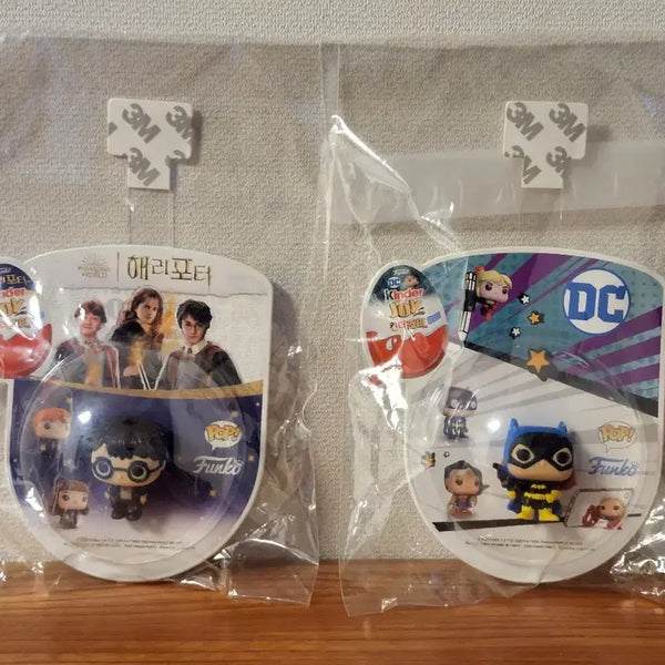 [BUNJANG] Kinder Joy Harry Potter & DC Batman figures / 킨더조이) 해리포터 해리 & DC 배트걸 피규어 장난감