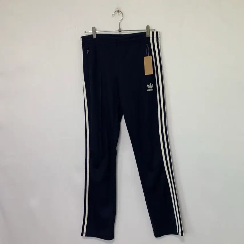 [BUNJANG] Adidas Three-Stripes Track Top Training Pants Slim Fit Navy Men's S-M / 아디다스 삼선 트랙탑 바지 트레이닝 팬츠 슬림 일자핏 네이비 남성 s-m