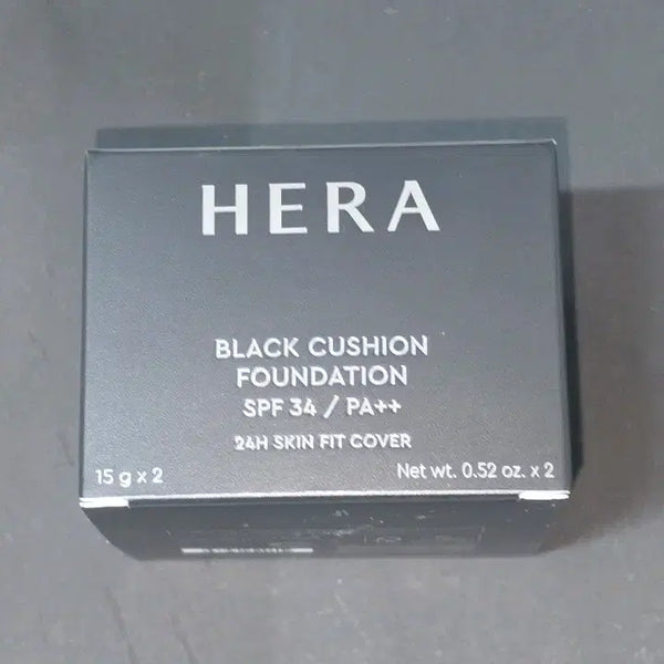[BUNJANG] Hera Black Cushion Set (Refill Included) - 17N1 Ivory / 헤라 블랙 쿠션 본품+리필 17N1 아이보리