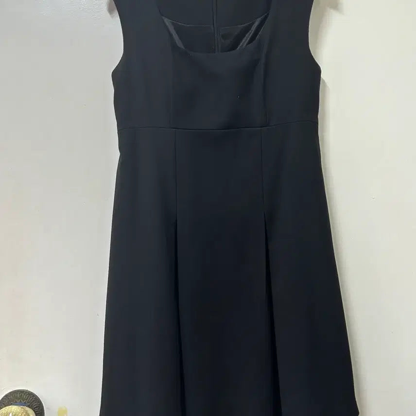 [BUNJANG] Black Square Neck Mini Dress / 블랙 미니원피스