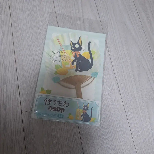 [BUNJANG] Ghibli Kiki's Delivery Service Bamboo Letter Fan / [새상품][지브리][마녀배달부키키] 지지 대나무 편지 부채