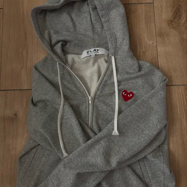 [BUNJANG] Comme des Garçons Hooded Zip-Up Sweatshirt Size S / 꼼데가르송 후드집업 s
