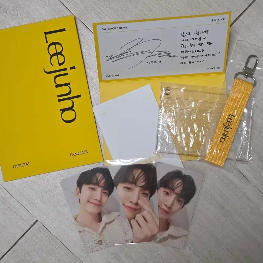 [BUNJANG] Lee Junho Fanclub 1st Generation Unused Full Set / 이준호 팬클럽 1기 풀세트