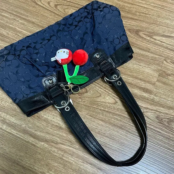 [BUNJANG] Coach Signature Soho Buckle Shoulder Bag / 코치 시그니처 소호 버클 숄더백