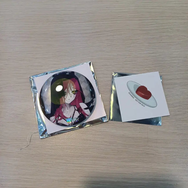 [BUNJANG] A-Stage AaD MiJi Can Badge + POB Bundle Set / 에이스테 AaD 팝업 미지 캔뱃지+ 특전(일괄)