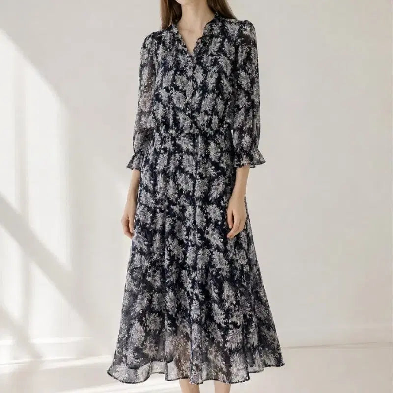 [BUNJANG] ZOOQ Chiffon Dress / 주크 쉬폰 원피스