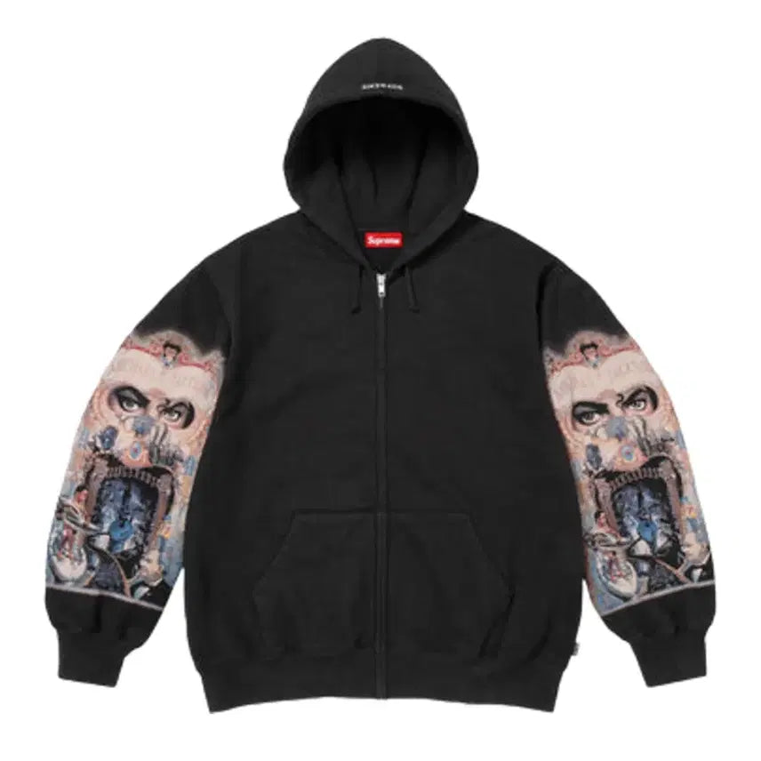 [BUNJANG] Supreme Michael Jackson Hoodie Black S / 슈프림 마이클잭슨 후드 집업 블랙 S